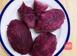 紫薯红豆奶昔 | 减脂解毒的做法图解2