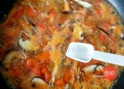 茄汁虾仁菌菇汤的做法图解14