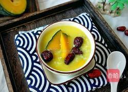 南瓜红枣黑小米粥的做法图解3