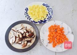 香菇鸡腿焖饭的做法图解4