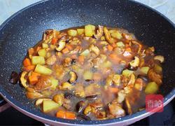 香菇鸡腿焖饭的做法图解11