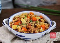 香菇鸡腿焖饭的做法图解16