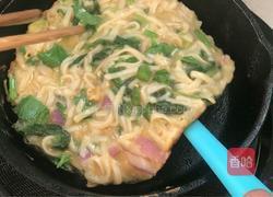 杂蔬挂面饼的做法图解8