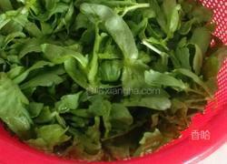炒茼蒿的做法图解1