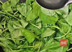 炒番薯叶的做法图解5