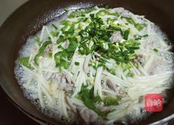 青椒茭白炒肉丝的做法图解6