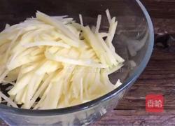 土豆丝饼的做法图解2