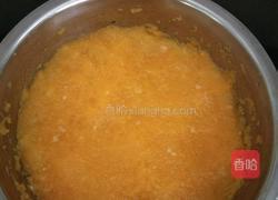 南瓜黑芝麻饼的做法图解1