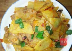 干锅土豆片的做法图解6