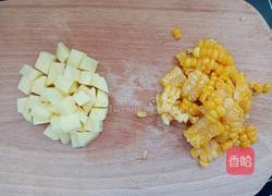 鸡肉蔬菜肠的做法图解1