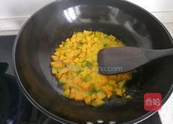 南瓜酱炒饭的做法图解9