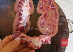 猪心腰花炒蒜苗的做法图解2