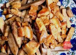 香芋炒五花肉的做法图解7