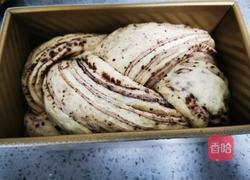 豆沙大理石吐司的做法图解24