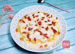 酒酿百合蒸南瓜的做法图解9