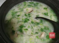 香菇青菜粥的做法图解18
