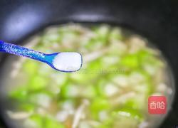 丝瓜虾仁菌菇汤的做法图解11
