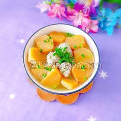 柿子肉圓湯的做法[圖]