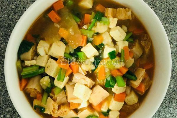 豆腐冬瓜疙瘩汤