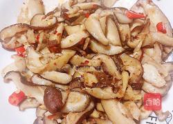 孜然爆炒香菇的做法图解3