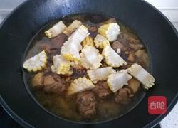 玉米鸭腿煲的做法图解16