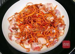 ～虫草花枸杞蒸排骨～的做法图解4