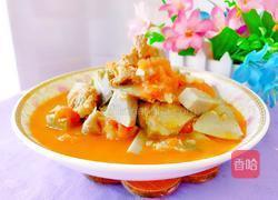 芋头烧牛肉的做法图解18