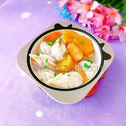 養(yǎng)生柿子麥穗形水餃的做法[圖]