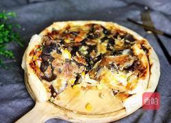 猪油牛肉披萨饼的做法图解15