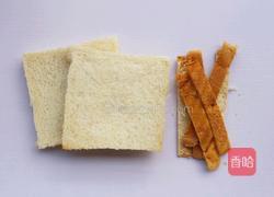 奶香秋葵吐司卷的做法图解4