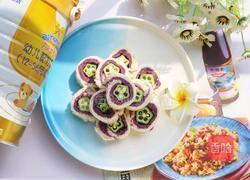 奶香秋葵吐司卷的做法图解13