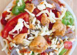 海胆虾仁披萨的做法图解5