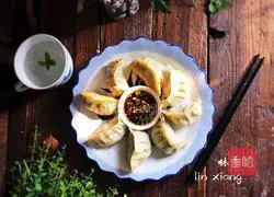 Illustration of how to make fried chicken dumplings with sesame oil 19