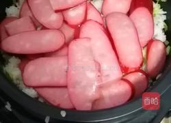 腊肠菜饭的做法图解4