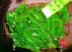 蒜茸油麦菜的做法图解12