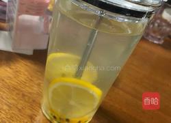 百香果蜂蜜柠檬水的做法图解12