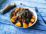 土豆豆角炖牛肉