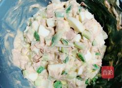 金枪鱼芝士帕尼尼的做法图解7