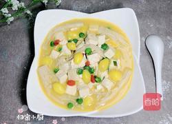 金汤白果豆腐金针菇的做法图解16