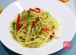 青椒土豆丝的做法图解7