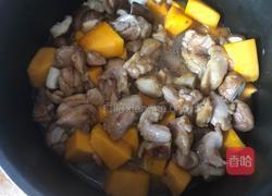 南瓜鸡肉焖饭的做法图解12