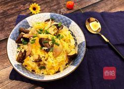 南瓜鸡肉焖饭的做法图解16