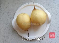 红酒雪梨的做法图解1