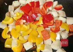 彩椒炒杏鲍菇的做法图解8