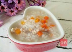 香菇胡萝卜芦笋肉片粥的做法图解8