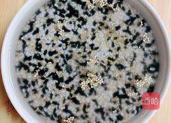 椰浆白果藜麦黑米饭的做法图解2
