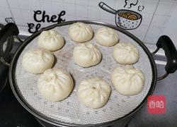 奶香豆沙包的做法图解15