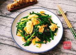 韭菜花炒鸡蛋的做法图解12