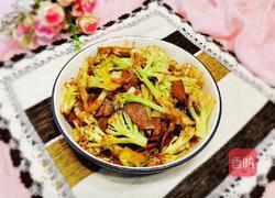 菜花炒肉的做法图解17