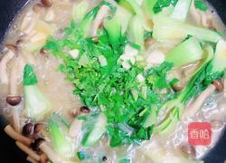 蟹味菇骨汤粉丝煲的做法图解11